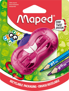 MAPED Sharpener 2-Hole Hamster - Card-018410