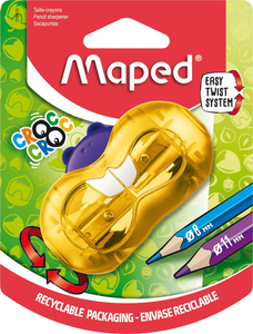 MAPED Sharpener 2-Hole Hamster - Card-018410