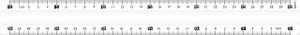 MAPED Ruler Unbreakable 30cm - Clear-245620