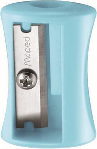 MAPED Sharpener 1-Hole Vivo Pastel - Each-063011 MAPED Sharpener 1-Hole Vivo Pastel - Each-063011
