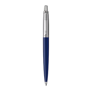 PARKER Jotter Original Ballpoint Pen - Navy Blue Chrome Trim-NS2123427