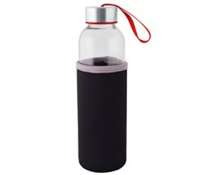 1 Litre Glass Water Bottle - GSR -P2604R 1 Litre Glass Water Bottle - GSR -P2604R