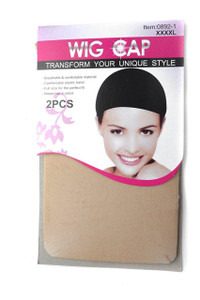 Cosmo Flesh Wig Caps 2 Pcs