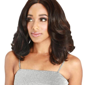 Niah Synthetic Medium Legnth Wavy HD lace Wig