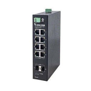 VIVOTEK Industrial 8xGE PoE + 2xGE SFP Switch -40-75 degrees VIVOTEK Industrial 8xGE PoE + 2xGE SFP Switch -40-75 degrees