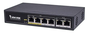 VIVOTEK AW-FET-060C-065, Fast Ethernet (10/100), Full duplex, Power over Ethernet (PoE)