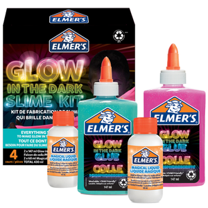 ELMERS DIY Slime Kit  - Glow in the Dark-ELM2162080 ELMERS DIY Slime Kit  - Glow in the Dark-ELM2162080