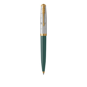 PARKER 51 Premium Ball Pen -  Green Gold Trim-NS2169076