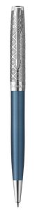 PARKER Sonnet Ballpoint Pen - Metal and Blue Lacquer Chrome Trim-NS2119649