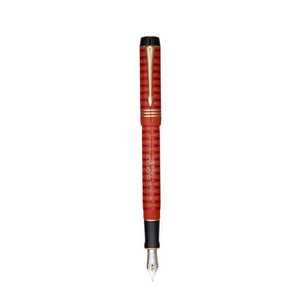 PARKER Duofold 100 Fountain Pen - Le Red Gold Trim-NS2123550