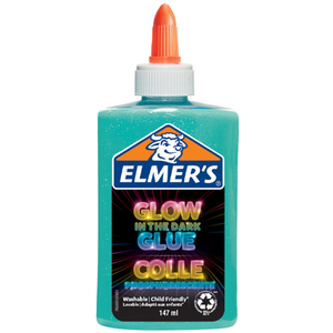 ELMERS Liquid Glue - Glow in the Dark Blue 147ml-ELM2162078