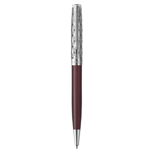 PARKER Sonnet Ballpoint Pen - Metal and Red Lacquer Chrome Trim-NS2119783