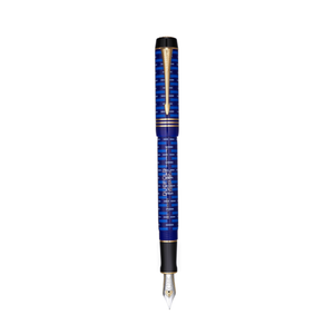 PARKER Duofold 100 Fountain Pen - Le Blue Gold Trim-NS2123548