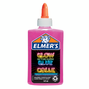 ELMERS Liquid Glue - Glow in the Dark Pink 147ml-ELM2162079