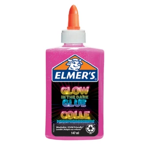 ELMERS Liquid Glue - Glow in the Dark Pink 147ml-ELM2162079