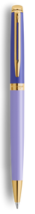 WATERMAN Hemisphere Ballpoint Pen - Purple Gold Trim-NS2179923 WATERMAN Hemisphere Ballpoint Pen - Purple Gold Trim-NS2179923