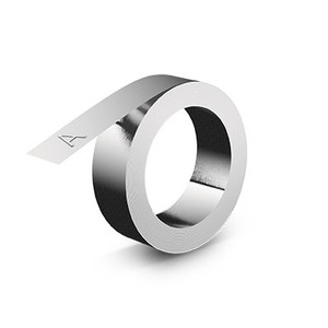 DYMO Compatible M1011 Industrial Non-Adhesive Aluminium Tape