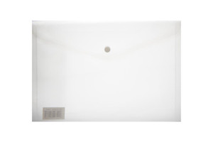 TREELINE Treeline Clear A4 Plastic Envelope with Stud  - Pkt-12  TREELINE Treeline Clear A4 Plastic Envelope with Stud  - Pkt-12