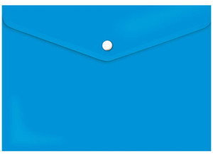 Treeline Azure Blue A4 Plastic Envelope with Stud Treeline Azure Blue A4 Plastic Envelope with Stud