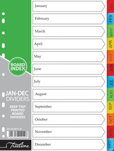 Treeline Jan - Dec Bright Board