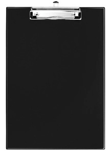 Treeline A4 Clipboard PVC Single Side Black Treeline A4 Clipboard PVC Single Side Black