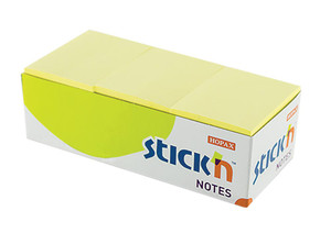 Stick 'N Yellow PASTEL 38x50mm pads Stick 'N Yellow PASTEL 38x50mm pads