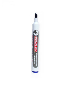 Penflex Blue Chisel Permanent Marker Penflex Blue Chisel Permanent Marker