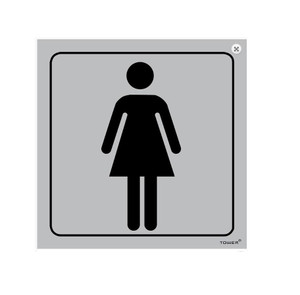 Tower Ladies Toilet Sign 150 x 150