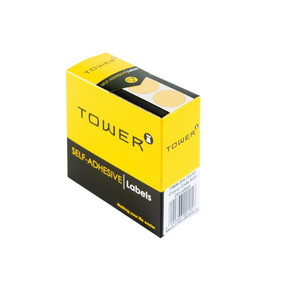 Tower C19 Gold Colour Code Labels - Rolls