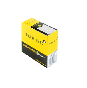 Tower C32 Silver Colour Code Labels - Rolls Tower C32 Silver Colour Code Labels - Rolls