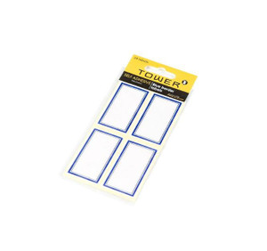 Tower Blue Border Labels