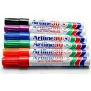 Artline EK 90 Ass 10 x Permanent Marker Chisel