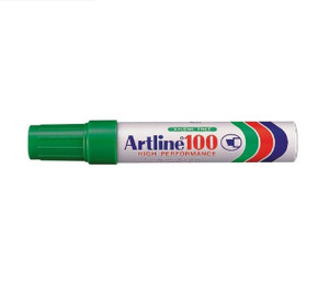 Artline EK 100  Green Industrial Marker Chisel Artline EK 100  Green Industrial Marker Chisel