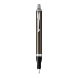 PARKER IM Ballpoint Pen - Dark Espresso Chrome Trim-NS1931671