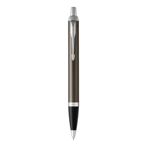 PARKER IM Ballpoint Pen - Dark Espresso Chrome Trim-NS1931671