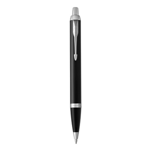 PARKER IM Ballpoint Pen - Black Lacquer Chrome Trim-NS1931665