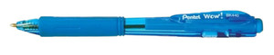 Pentel BK440 Retractable Ballpoint pen Triangular Sky Blue