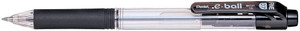 Pentel BK127 E-Ball Retractable Ballpoint Pen Black 0.7