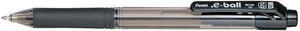Pentel BK130 E-Ball Retractable Ballpoint Pen Black 1 Pentel BK130 E-Ball Retractable Ballpoint Pen Black 1
