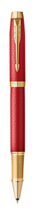 PARKER IM Premium Rollerball Pen - Red Gold Trim-NS2143647