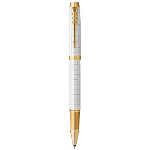 PARKER IM Premium Fountain Pen - Pearl Gold Trim