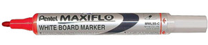 Pentel MWL5M Maxiflo W/B Marker Red Broad Bullet P Pentel MWL5M Maxiflo W/B Marker Red Broad Bullet P