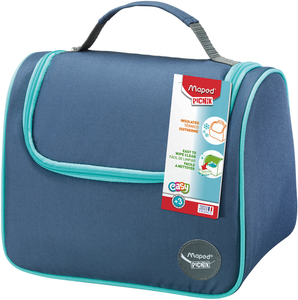 MAPED PICNIK Origins Lunch Bag - Blue/Green-872104
