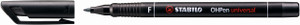 STABILO OHPen Permanent Fine Black Each-842-46