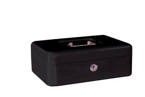 Treeline TCBX-10 Black Cash Box 10 Inch