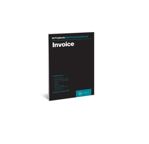 RBE F0065  A4 Triplicate Books:  Invoice Pad