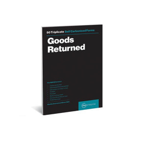 RBE F0560 A5 Triplicate Pads: Goods Returned Note RBE F0560 A5 Triplicate Pads: Goods Returned Note