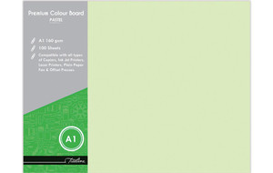 Treeline A1 160 GSM LAGOON Pastel Board (860x610) Treeline A1 160 GSM LAGOON Pastel Board (860x610)