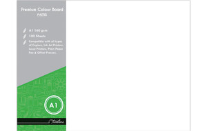 Treeline A1 160 GSM WHITE Pastel Board (860x610) Treeline A1 160 GSM WHITE Pastel Board (860x610)