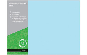 Treeline A3 160 GSM OCEAN Pastel Board (297 x 420) Treeline A3 160 GSM OCEAN Pastel Board (297 x 420)